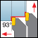 Ext. Tangential 93&deg; Approach