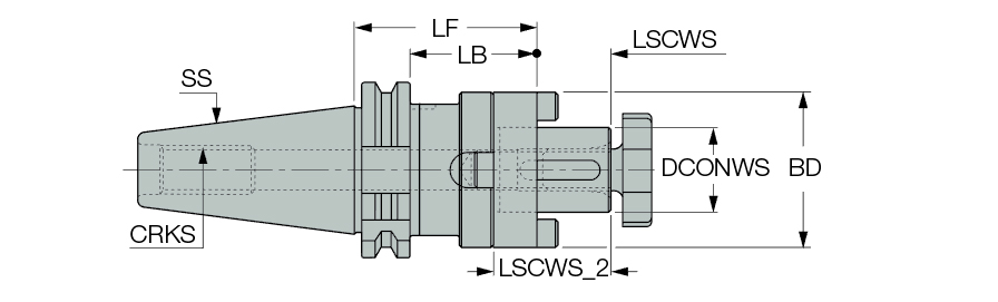 DIN69871 40 SEMC 32X 60