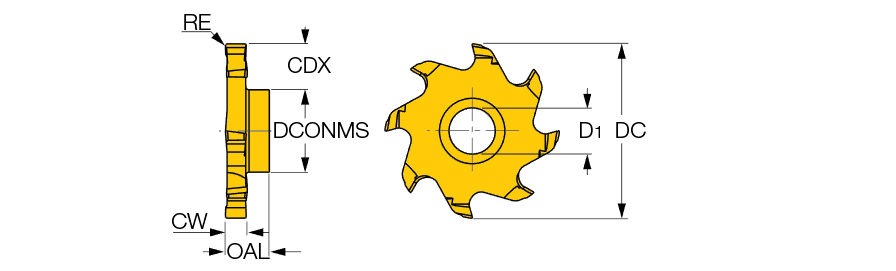 SD D50-12-R0.4-SP19 IC908