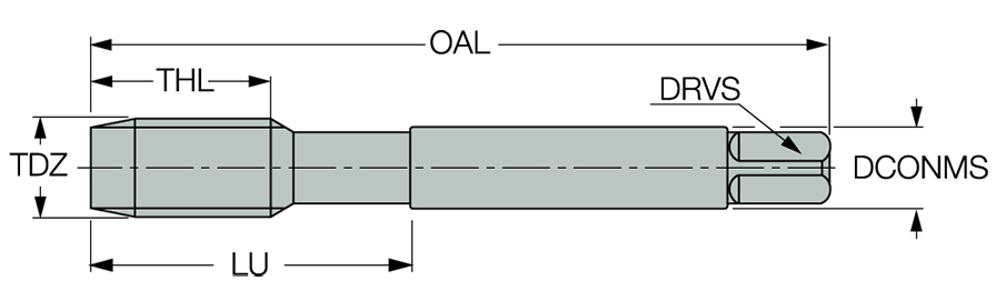TPSN UNF 5/8-18-M HETI